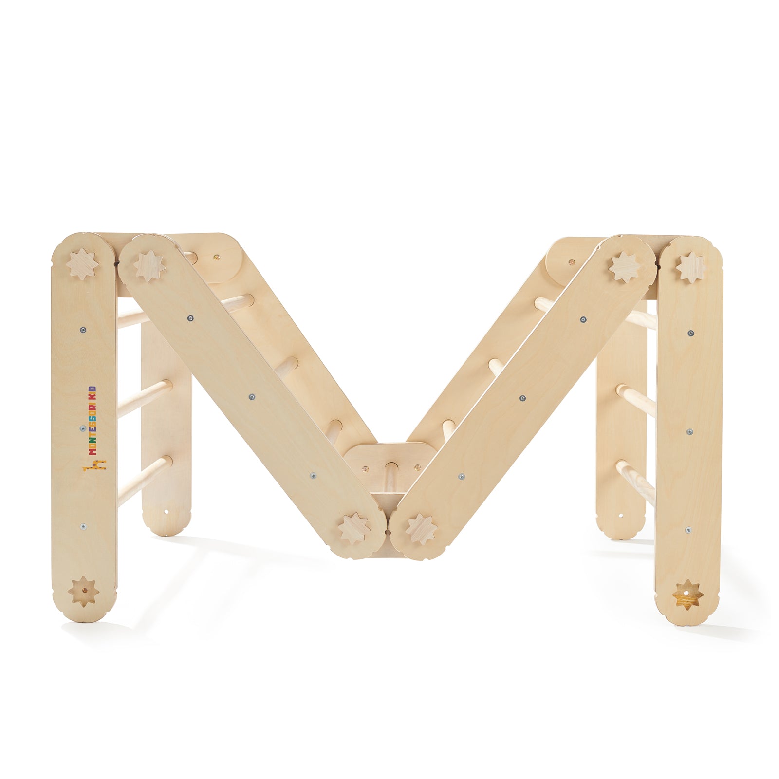 Pikler Dreieck klappbar„Noah“| Transformierbares Kletterdreieck Kinder mit mehr als 10 Anwendungsmöglichkeiten | Indoor Kinder Klettergerüst Montessori Kid®