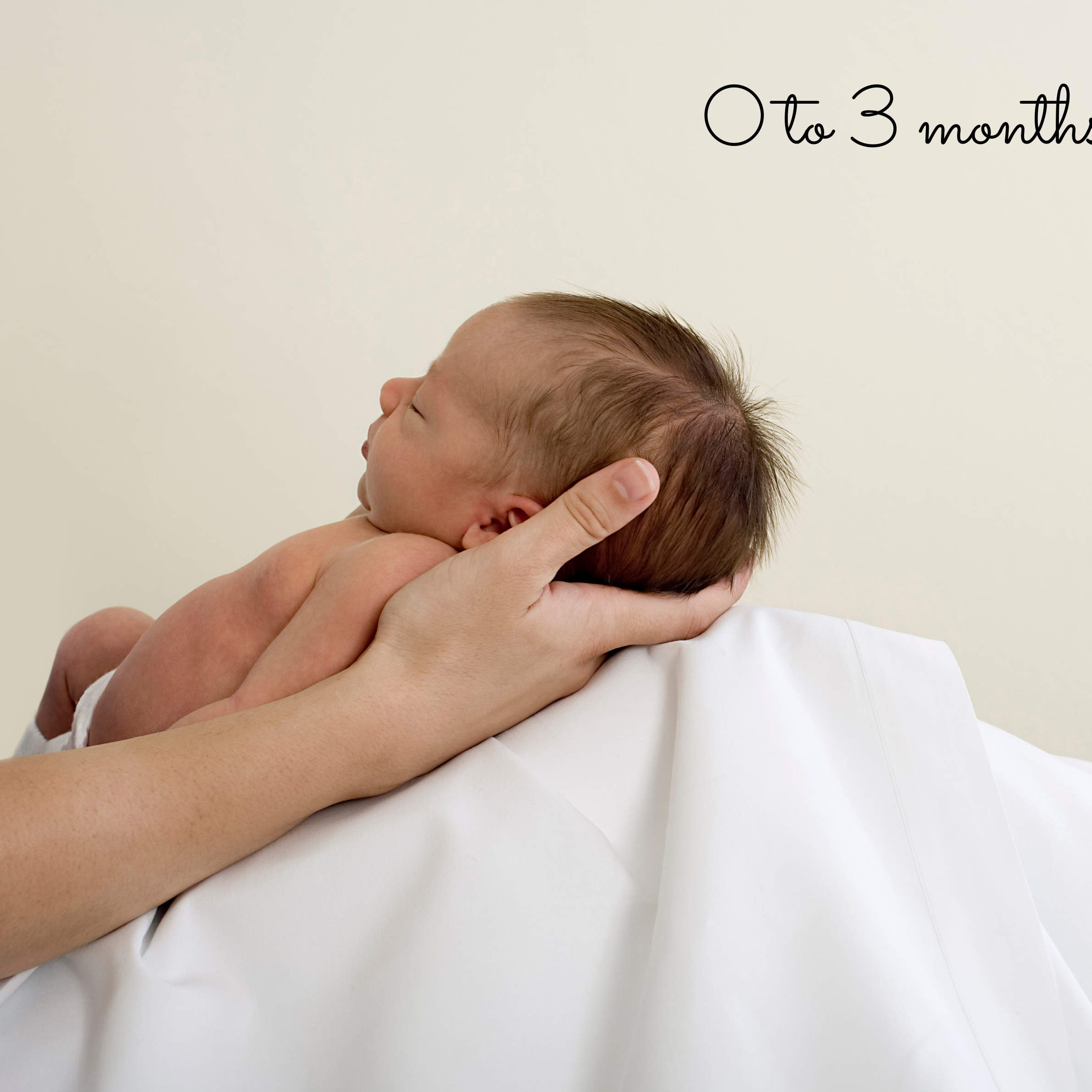 Entwicklung von Babys zwischen 0 und 3 Monaten