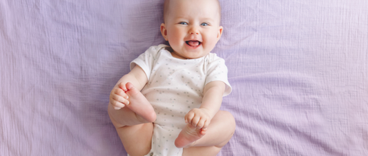 5 - 6 Monate Babyentwicklung