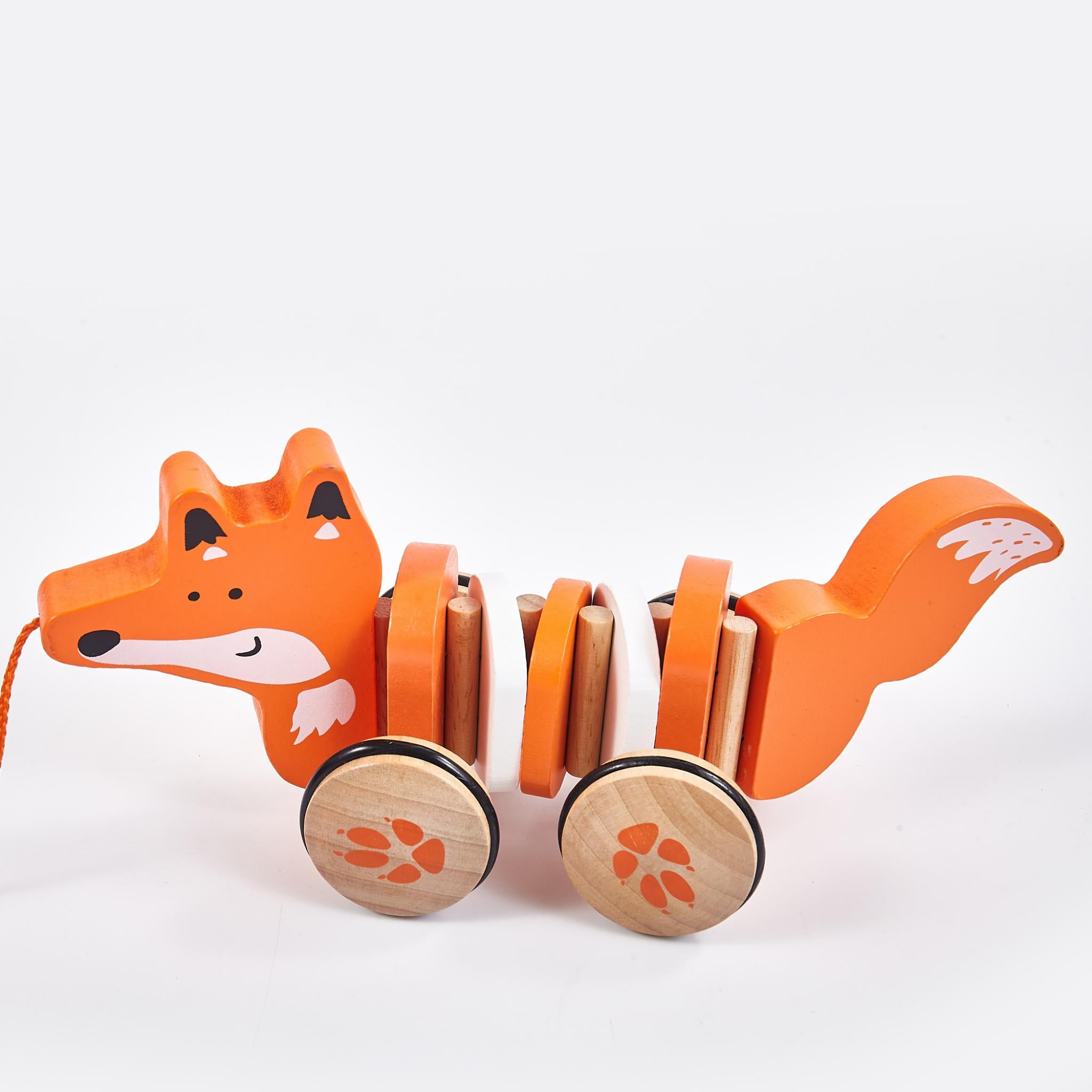 Pull-along fox