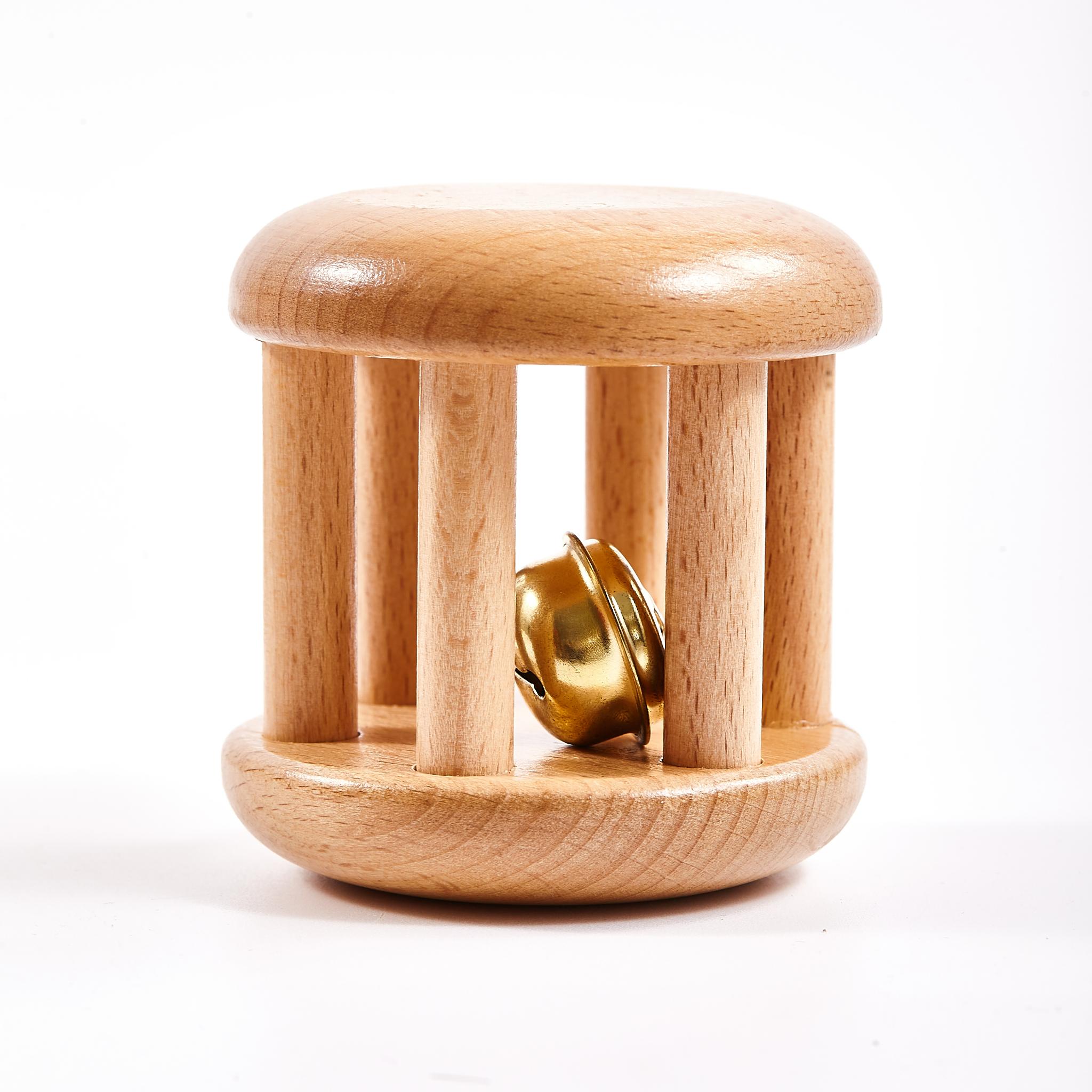 Montessori rattle with bell