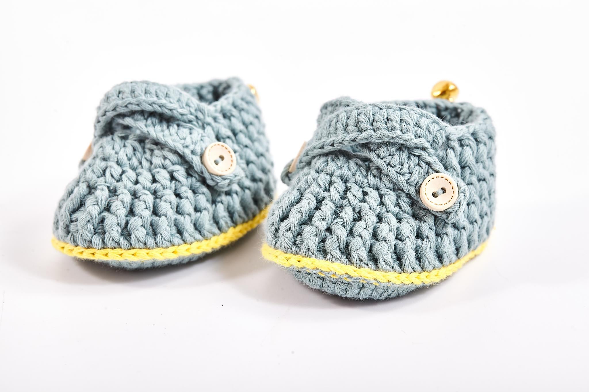 Babyschuhe aus Bio-Baumwolle