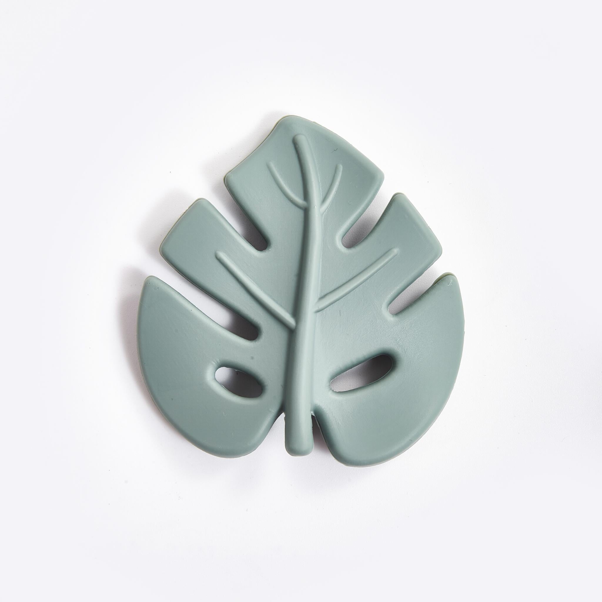 Leaf Teething Ring, Food Grade Silicone Baby Toy