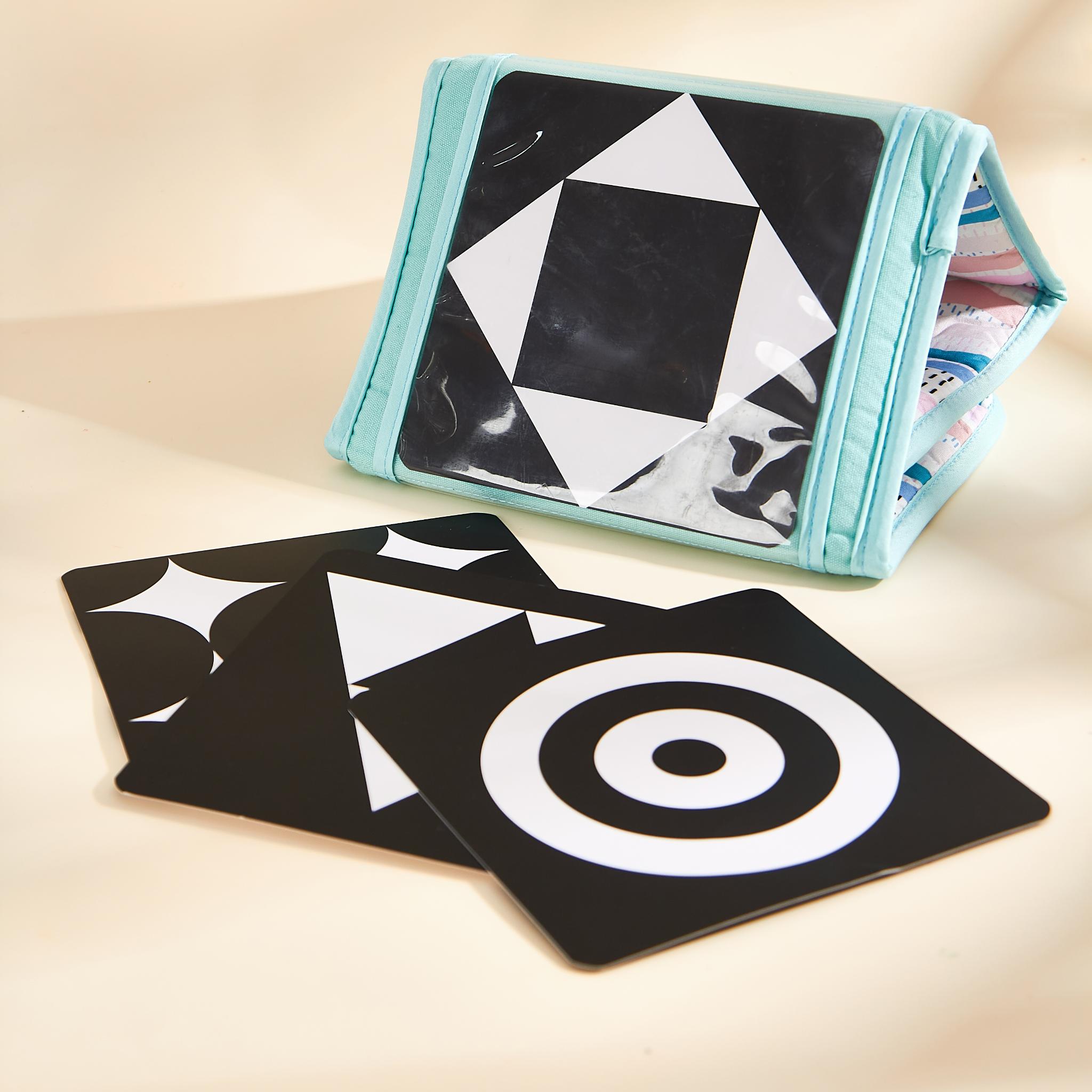 Black and White Lightning Cards, Baby Activity Cards, Flashcards