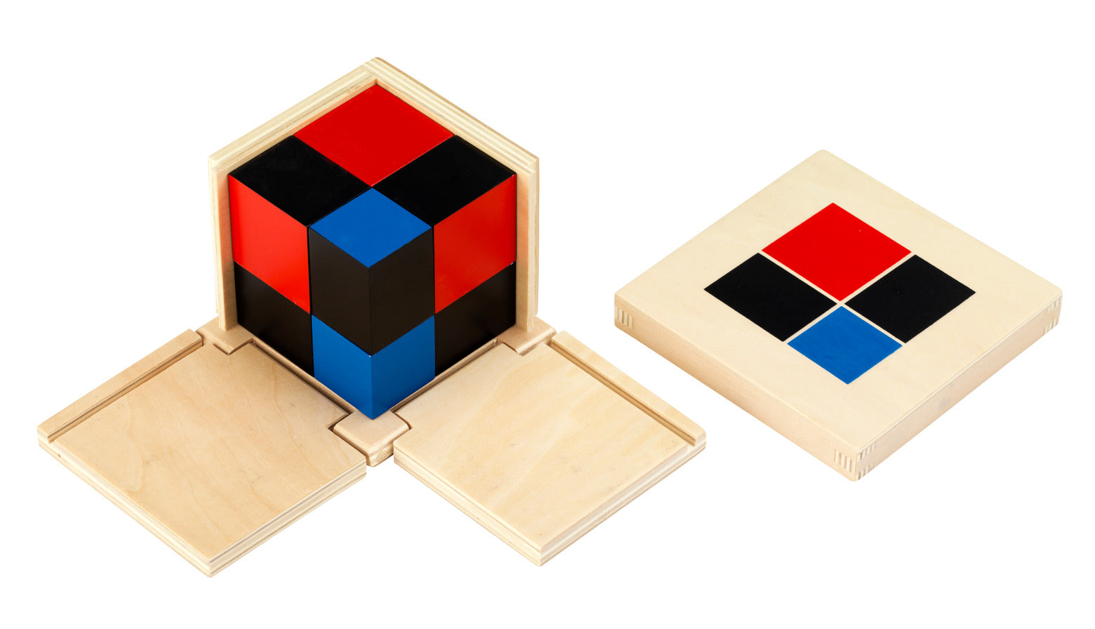 Montessori binomial cube