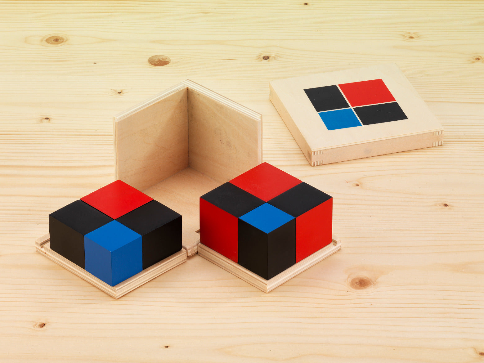 Montessori binomial cube