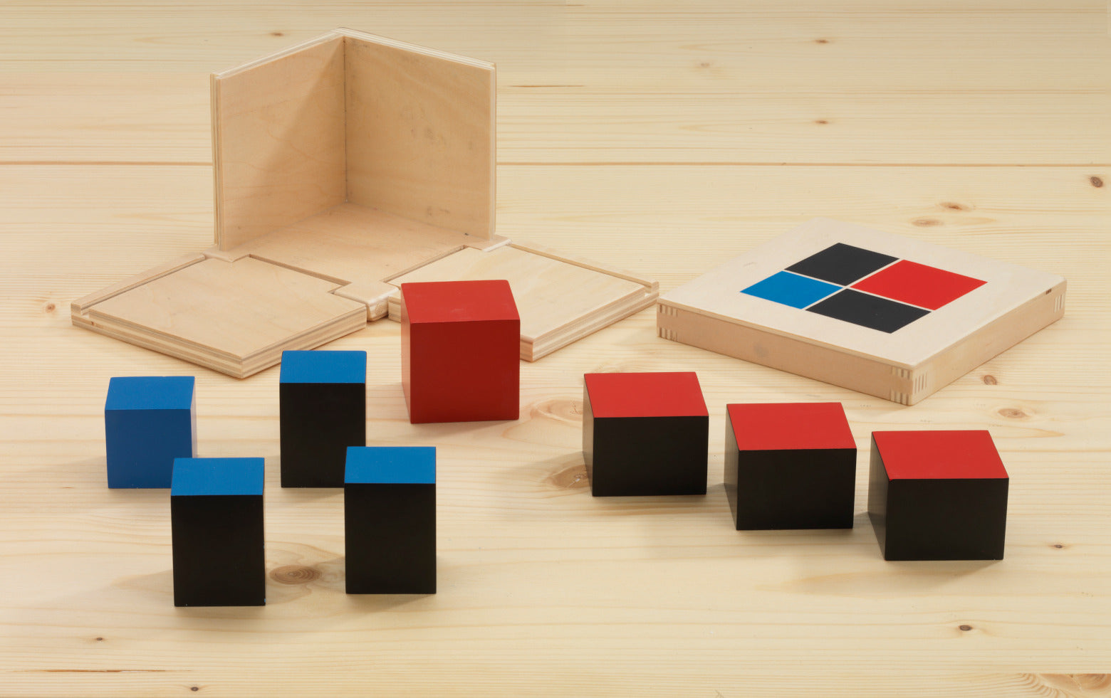 Montessori Trinomial Cube