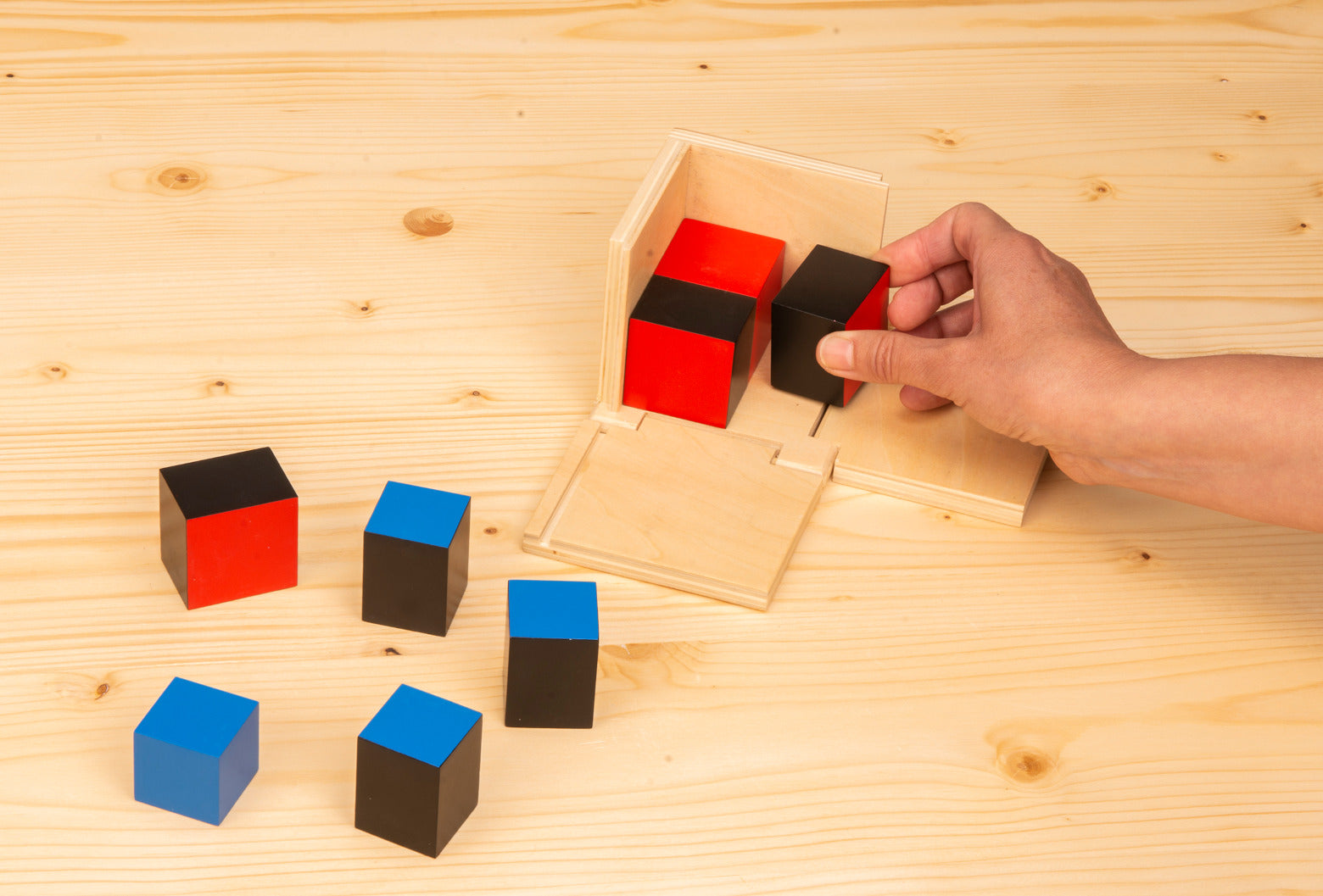 Montessori Trinomial Cube