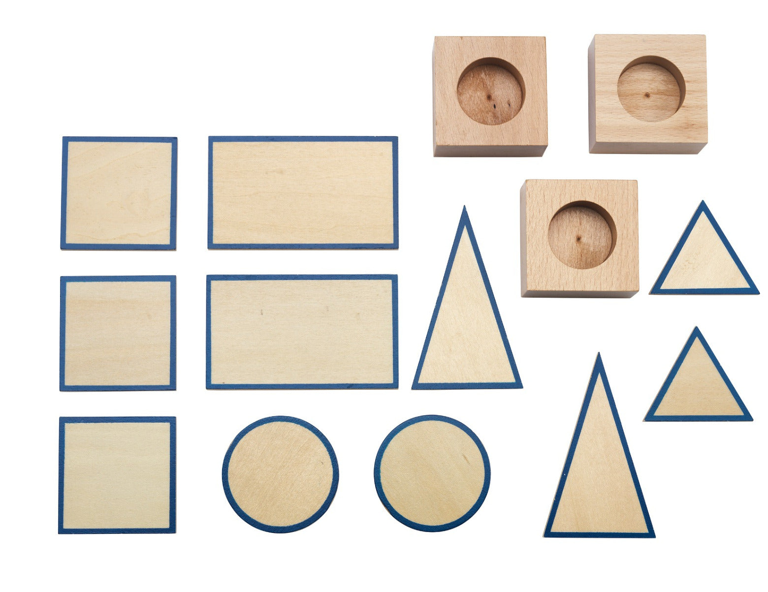 Montessori geometric solids and surfaces