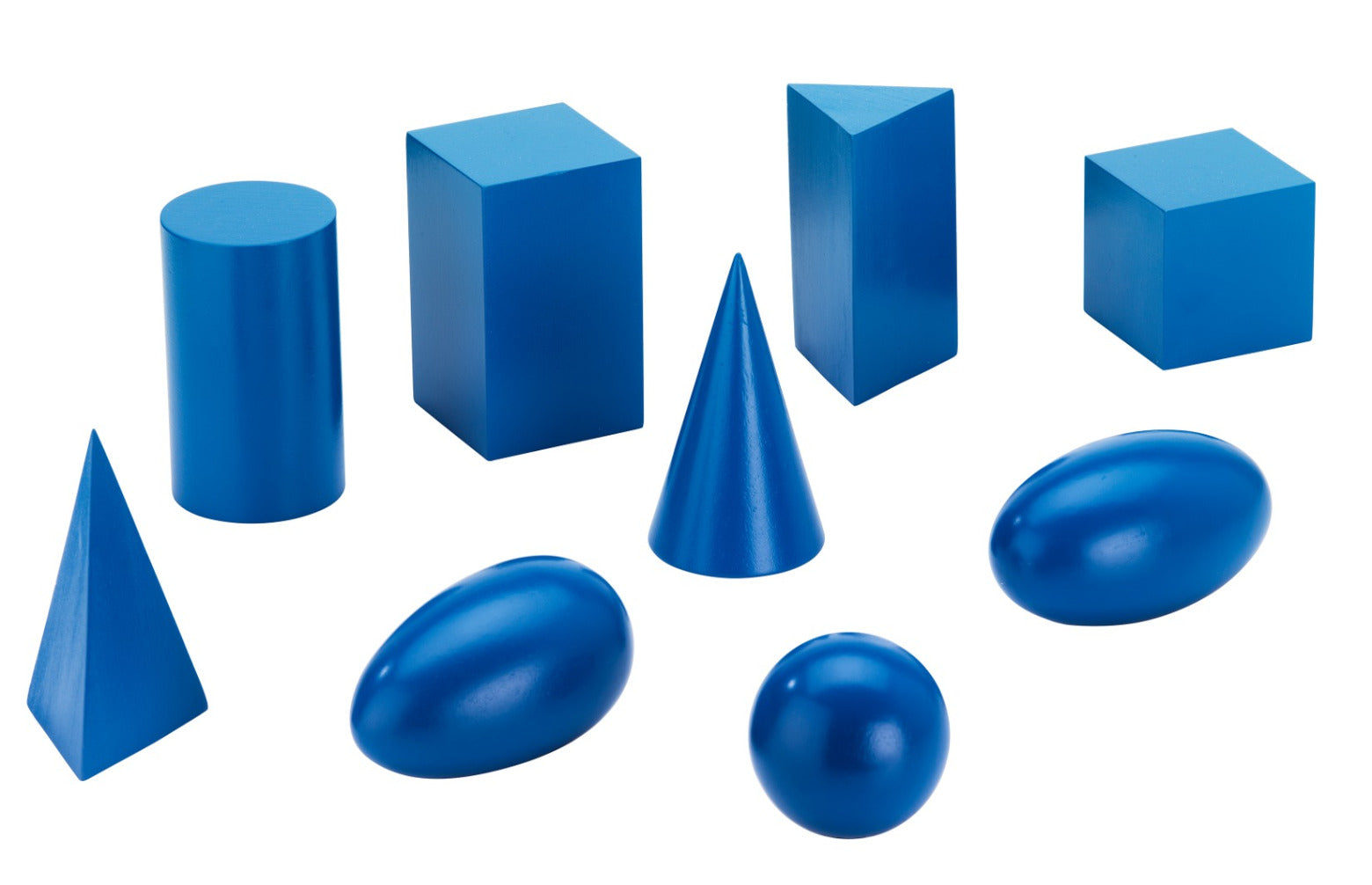 Montessori geometric solids and surfaces