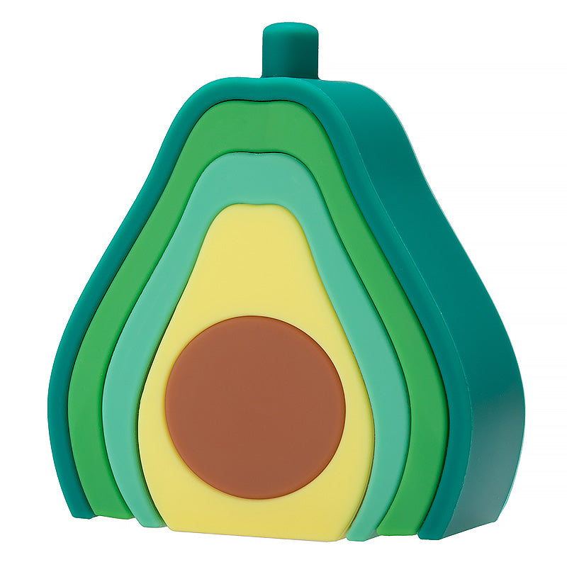 Avocado stacking toy, Montessori toy