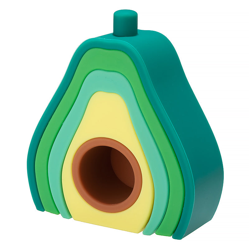 Avocado stacking toy, Montessori toy