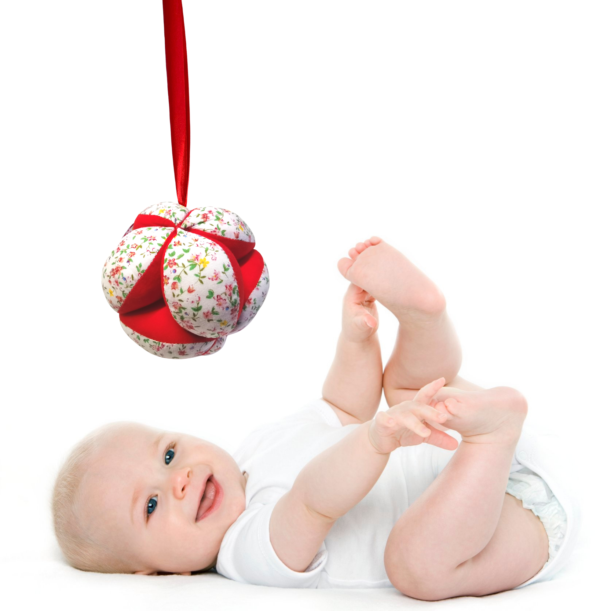 Handmade Greifball für Babys