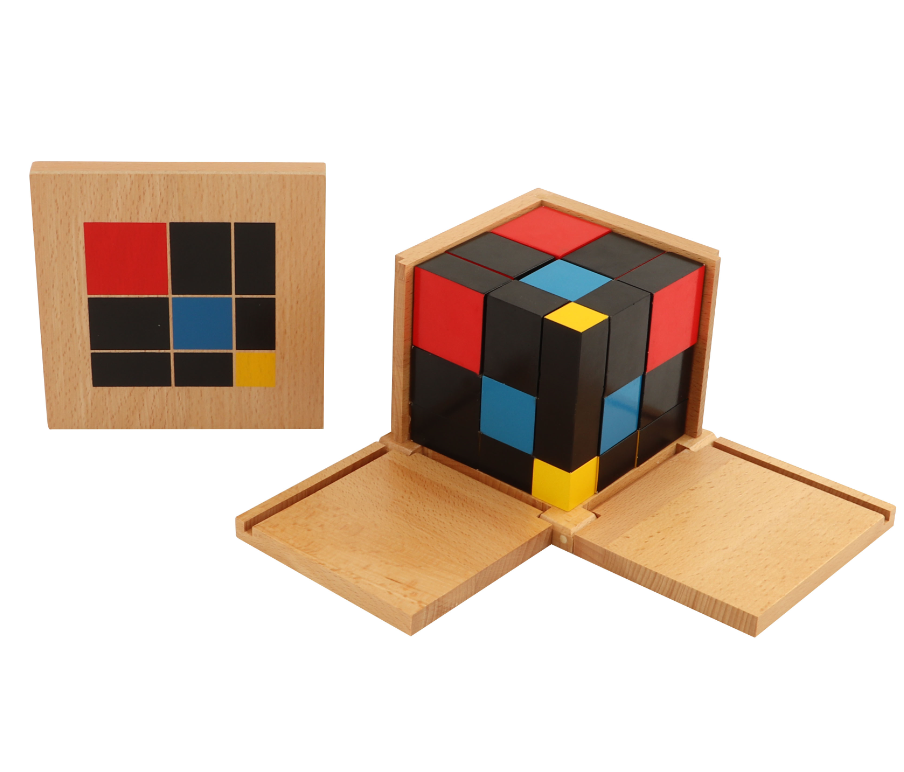 Montessori Trinomial Cube